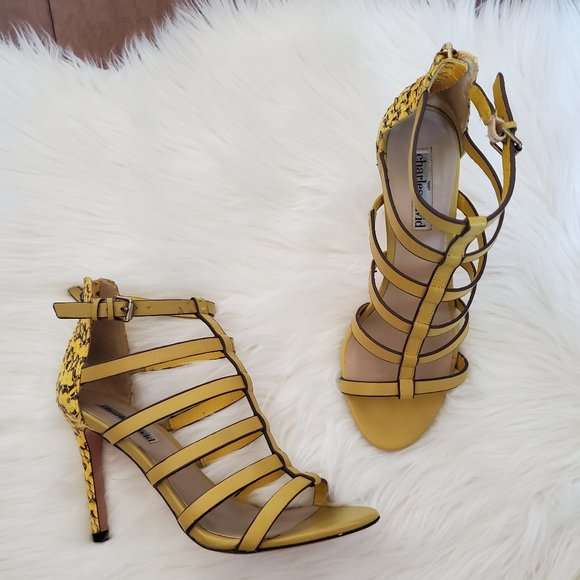 Charles David, Idealize, Size 6 Sandals, yellow - Picture 4 of 6